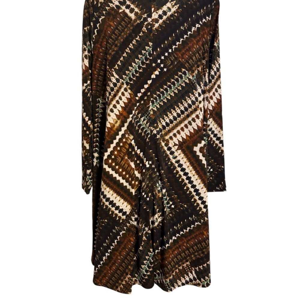 Karen Kane PERFECT for FALL!!  STYLISH & COMFY DRESS    SIZE: LARGE   #CL - Picture 5 of 8